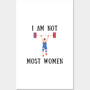 I am not most women Posters and Art